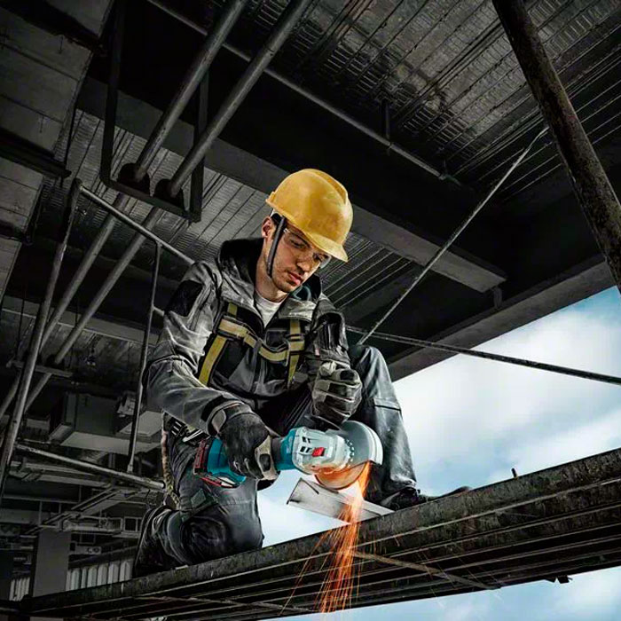 Угловая шлифмашина аккумуляторная Bosch GWS 180, 06019H9021 photo 3