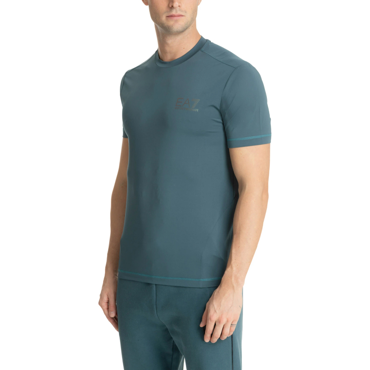 Tricou bărbătesc EA7 EMPORIO ARMANI T-SHIRT S Albastru photo 4