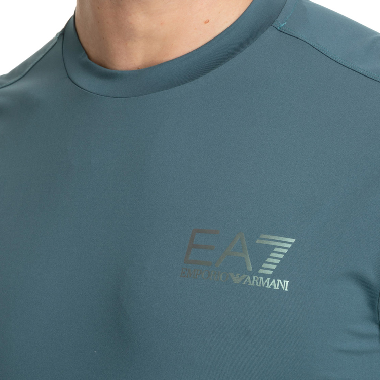 Tricou bărbătesc EA7 EMPORIO ARMANI T-SHIRT S Albastru photo 5