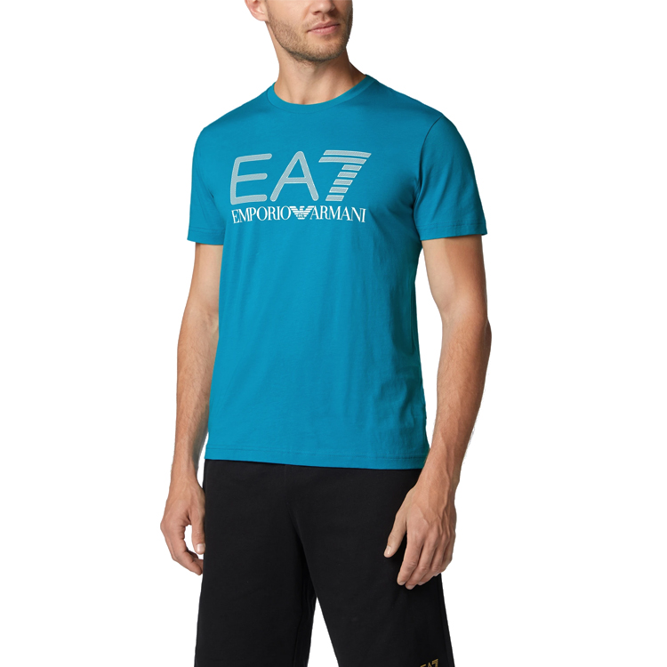 Tricou bărbătesc EA7 EMPORIO ARMANI T-SHIRT S Albastru photo 3