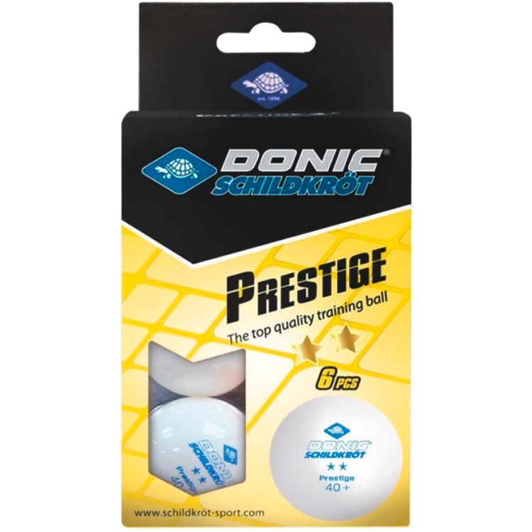 Set mingi tenis de masa 6 buc Donic Prestige 2 Star 40+ photo Set mingi tenis de masa 6 buc Donic Prestige 2 Star 40+ photo