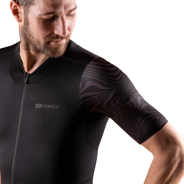 Велофутболка Force STREAM short sleeves/Черный photo 3