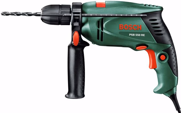 Masina de gaurit cu percutie Bosch PSB 550 RE, A0603126021 