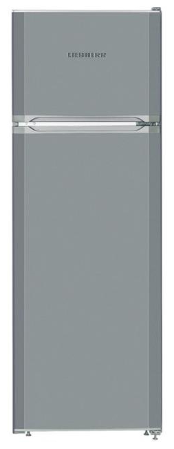 Frigider cu doua usi Liebherr CTPsl2921 / 268 l / 157 cm / A++ / Gri photo 1
