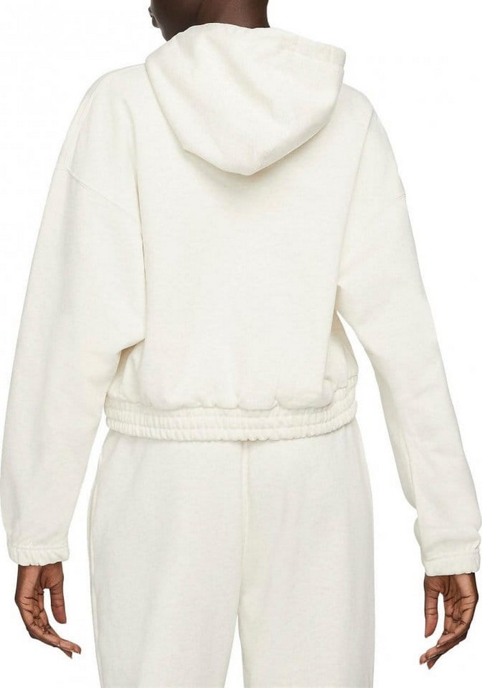Hanorac Nike W J ESSEN FLEECE HOODIE M Bej Femei photo 3