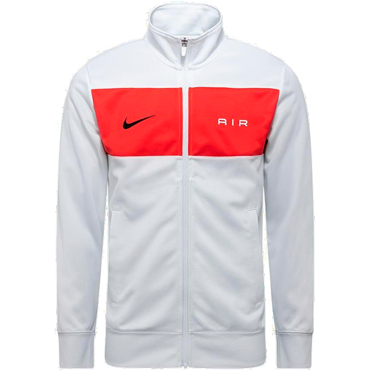 Hanorac pt bărbați Nike M NSW SW AIR TRACKTOP PK M alb photo 4