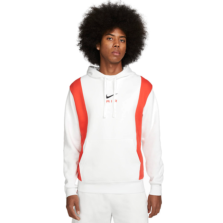 Hanorac pt bărbați Nike M NSW SW AIR PO HOODY FLC BB XL Alb photo 3