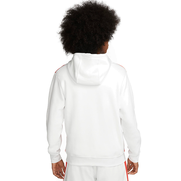 Hanorac pt bărbați Nike M NSW SW AIR PO HOODY FLC BB XL Alb photo 4
