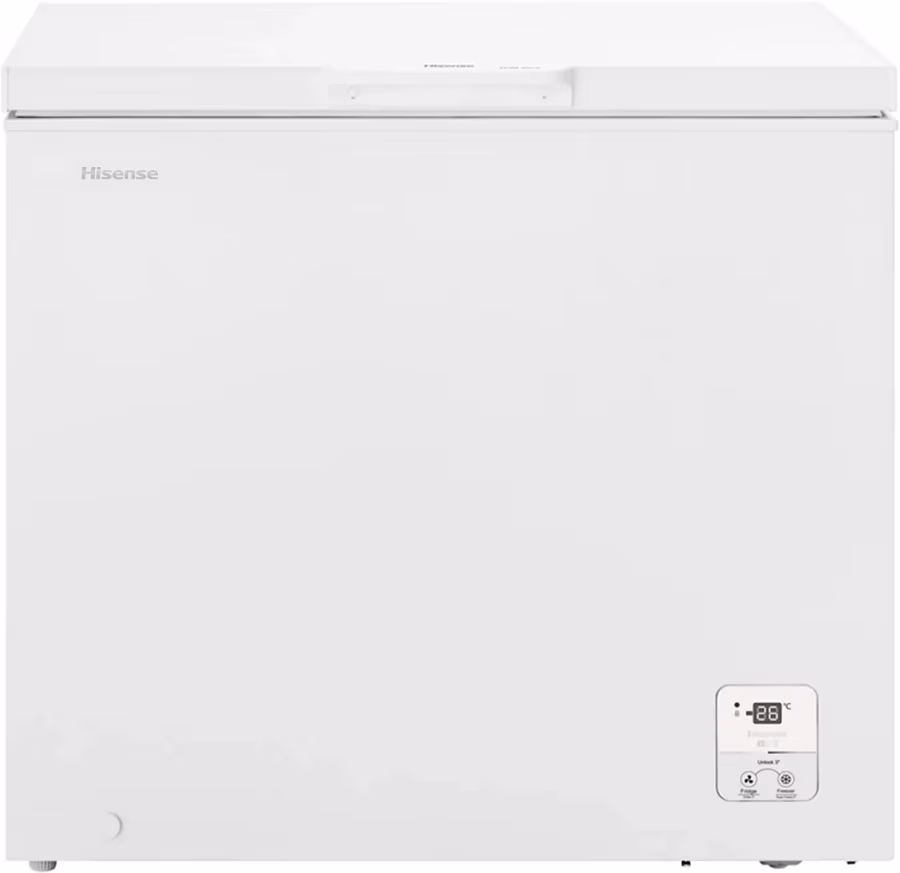 Морозильный ларь Hisense FT237D4BW21, 182 л, 84.2 см, E, Белый  