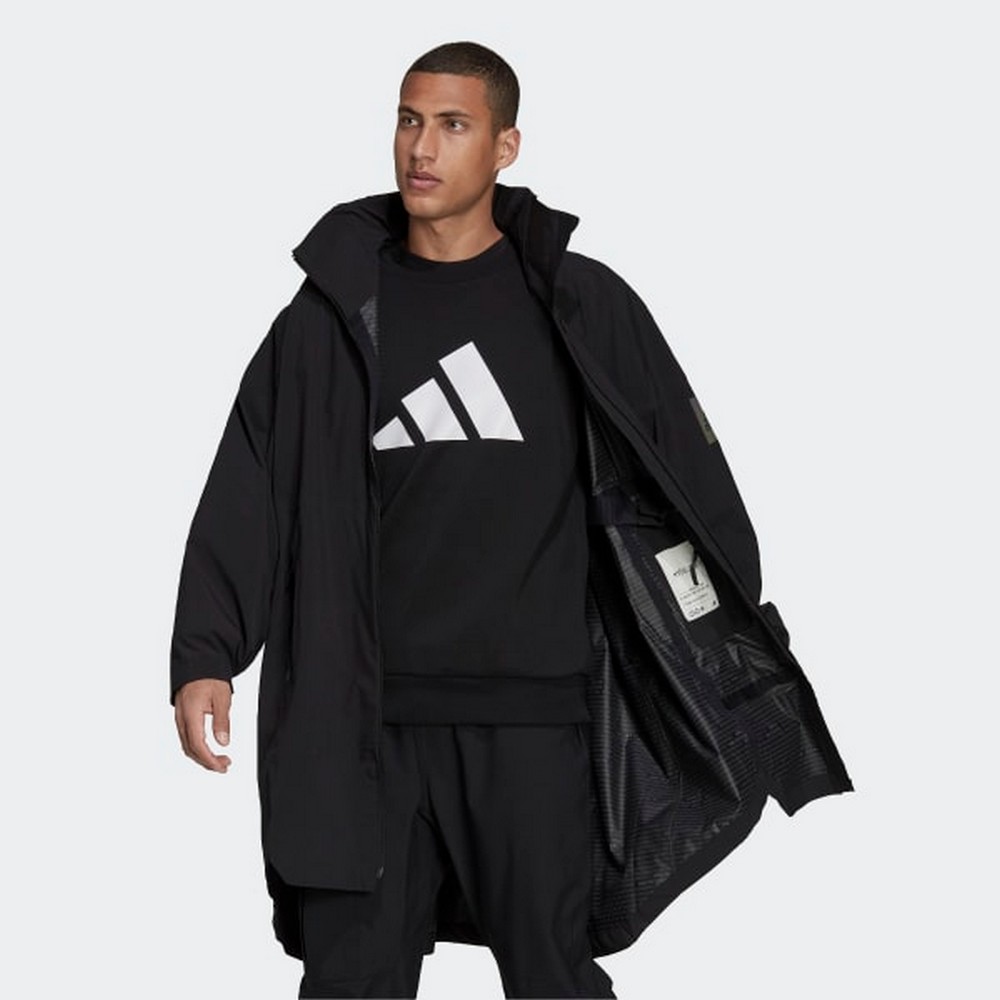 Куртка мужская Adidas MYSHELTER PRK S Черный photo 2