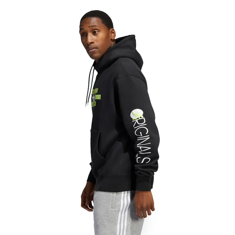 Hanorac pt bărbați Adidas FOREVER SPORT H S Negru photo 3