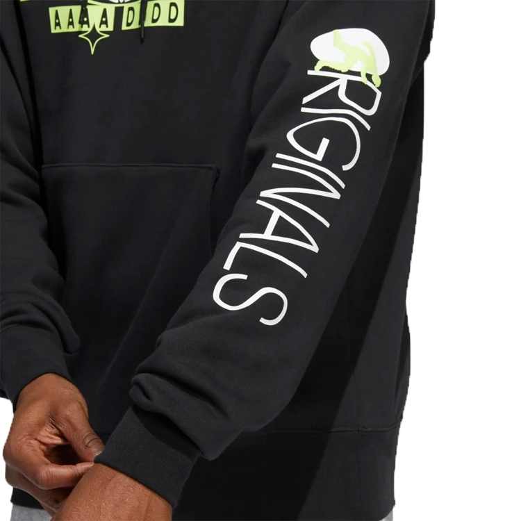 Hanorac pt bărbați Adidas FOREVER SPORT H S Negru photo 8