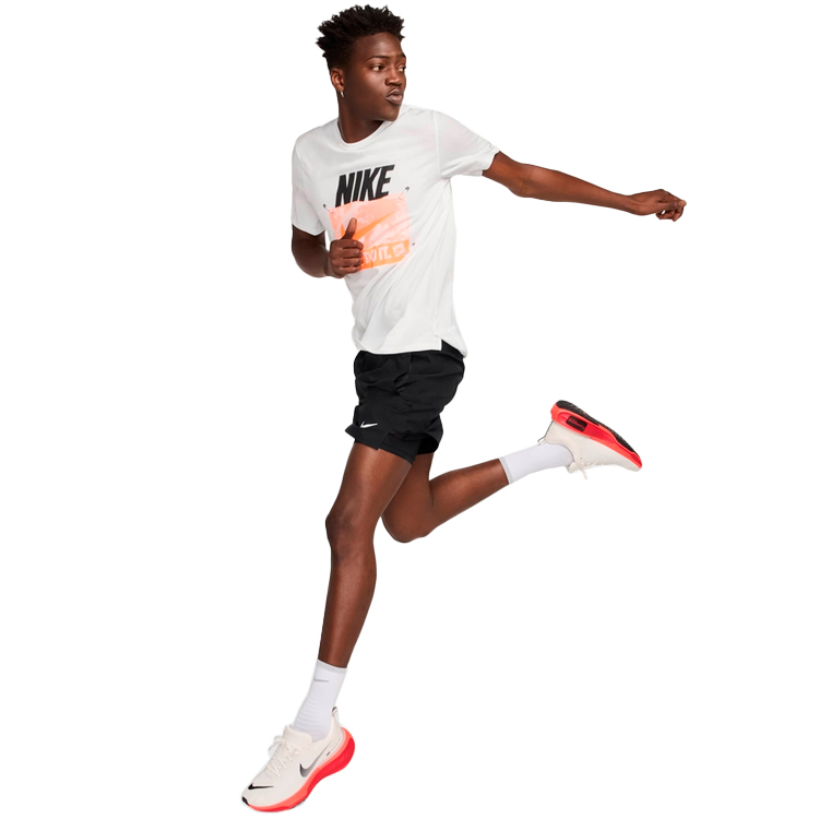 Tricou bărbătesc Nike M NK DF RUN ENERGY SS TOP M Alb photo 2