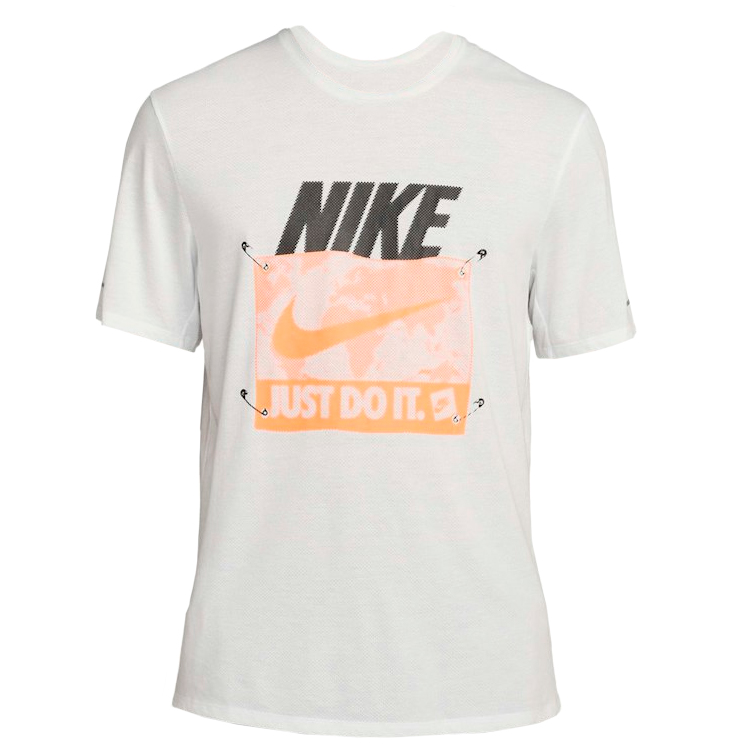 Tricou bărbătesc Nike M NK DF RUN ENERGY SS TOP M Alb photo 4