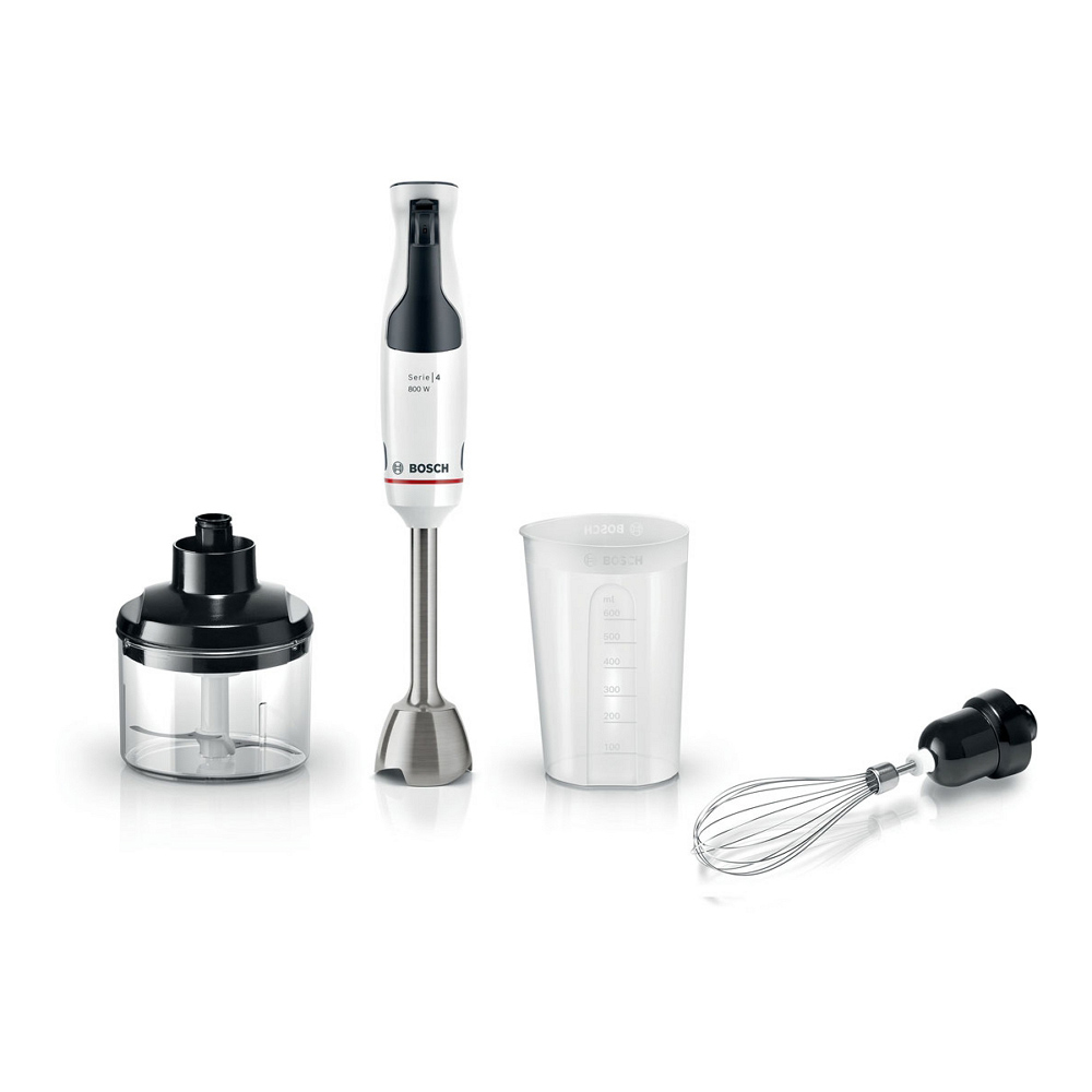 Блендер Погружной Bosch MSM4W421 Белый  / 1 скоростей / 600 мл photo 1
