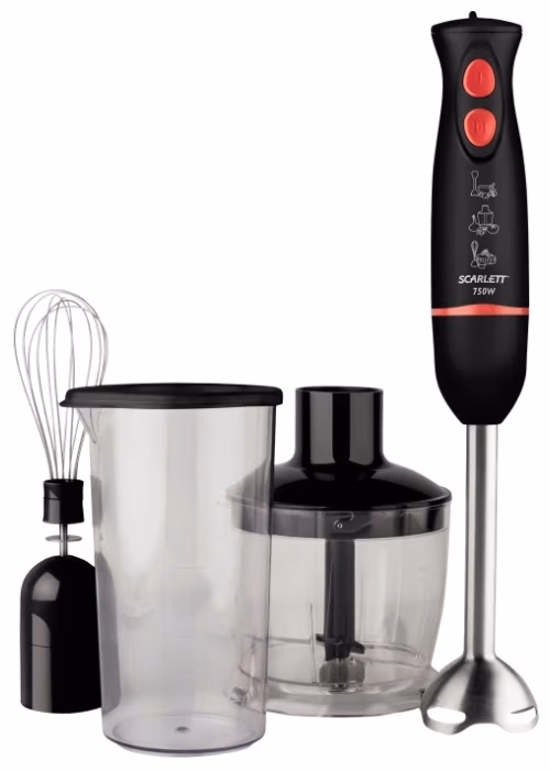Blender Scarlett SCHB42F21, 750 W, 2 trepte viteza, Negru 