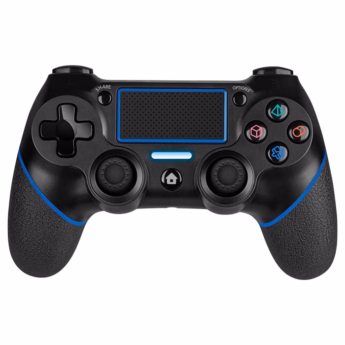 SVEN GC-4020 Wireless Gamepad, Vibration feedback, Touchpad, Hyroscope (6 axis), Audio port for headphones (3,5mm), Built-in rechargeable battery 600mAh, black 