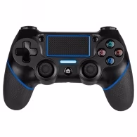 SVEN GC-4020 Wireless Gamepad, Vibration feedback, Touchpad, Hyroscope (6 axis), Audio port for headphones (3,5mm), Built-in rechargeable battery 600mAh, black