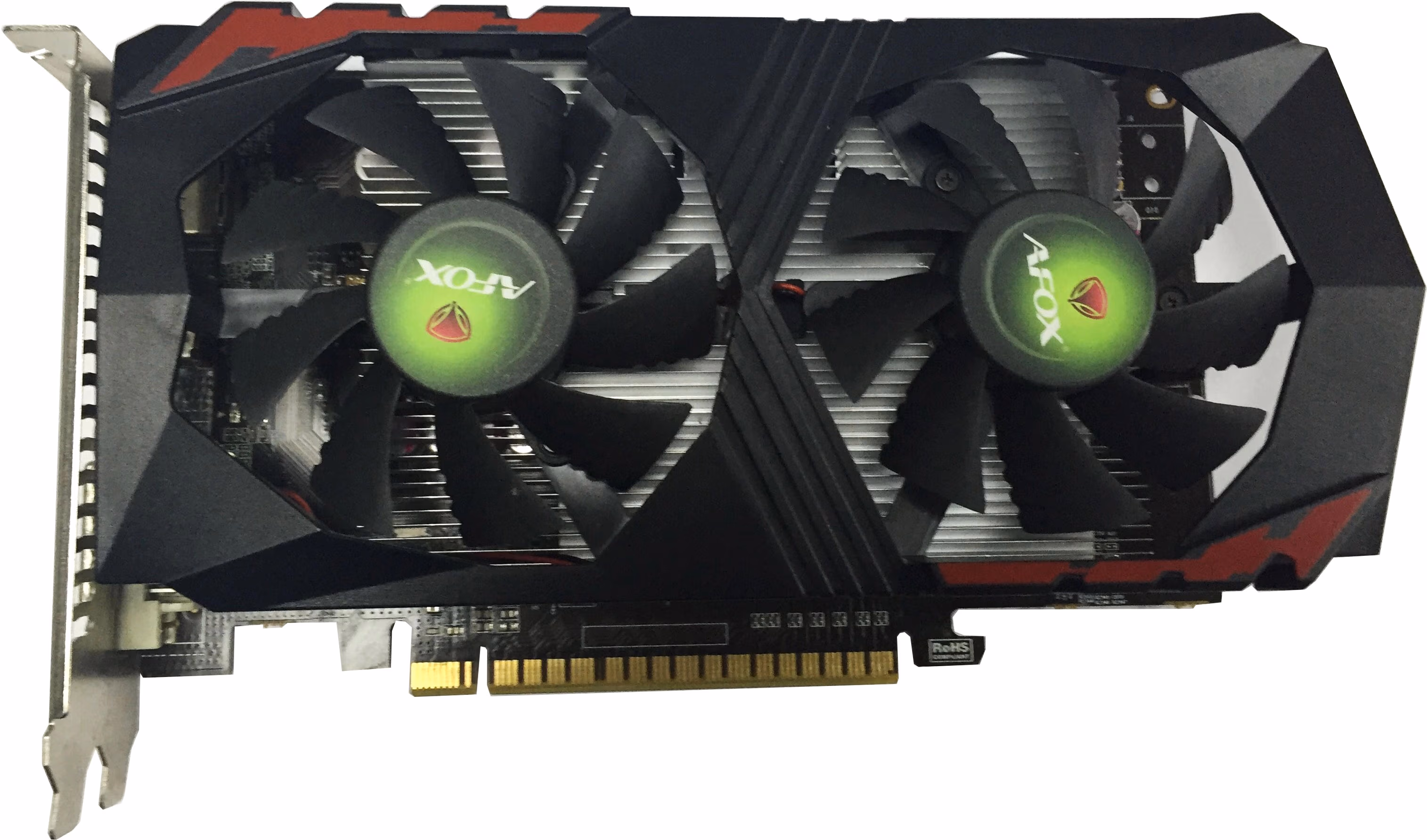 AFOX GeForce GTX 1050Ti 4GB GDDR5, 128bit, 1392/7000Mhz, 1xDVI, 1xHDMI, 1xDP, Dual Fan, Retail Pack