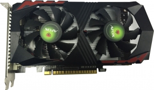 AFOX GeForce GTX 1050Ti 4GB GDDR5, 128bit, 1392/7000Mhz, 1xDVI, 1xHDMI, 1xDP, Dual Fan, Retail Pack thumbnav 1