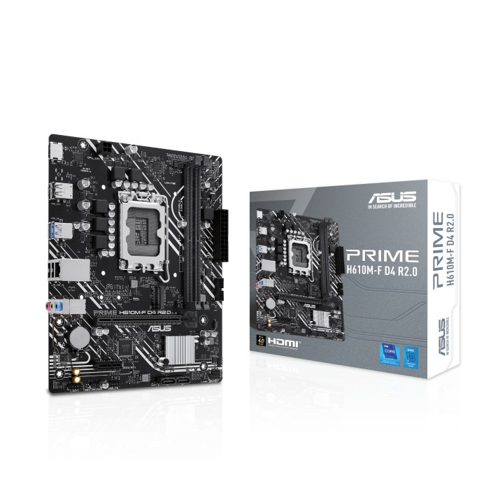 Материнская плата ASUS PRIME H610M-F D4 R2.0 / 1700 / H610 / DDR4 / mATX photo 1