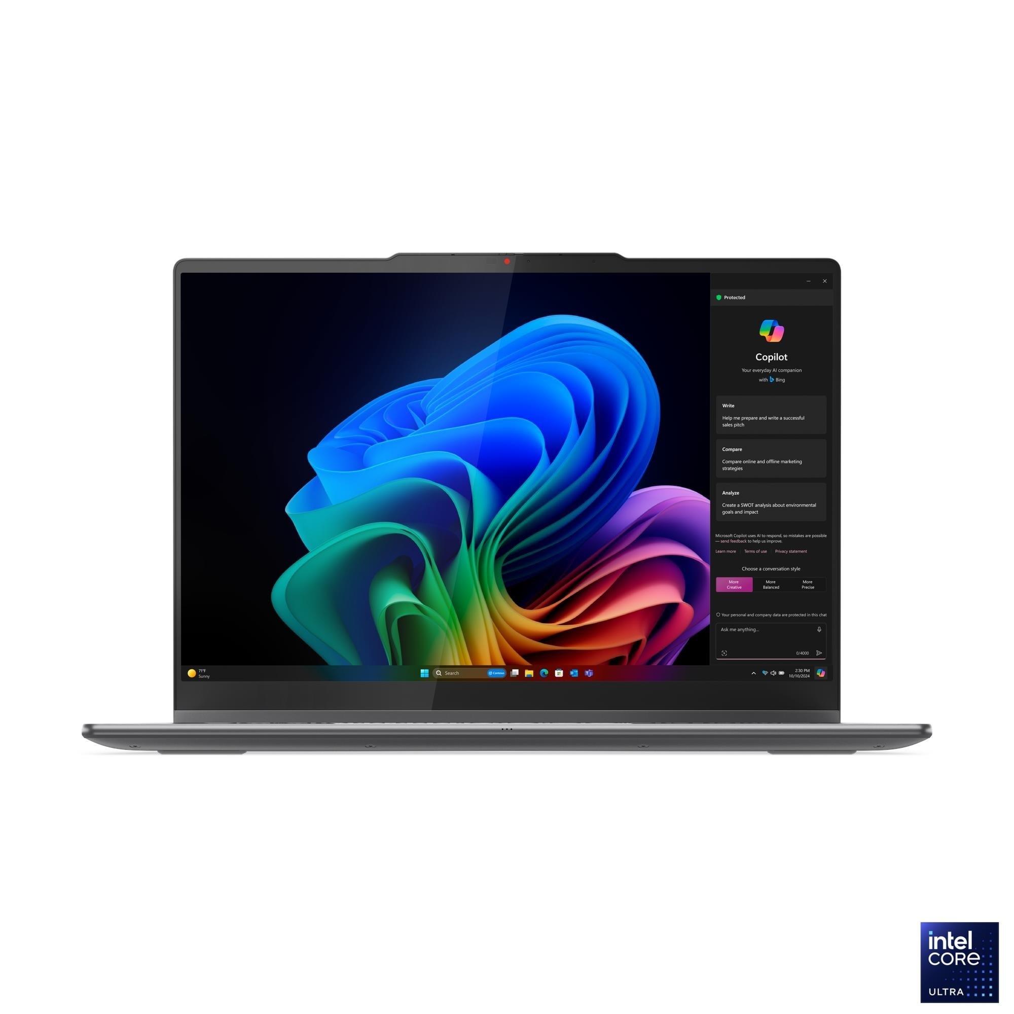 Laptop 14” Lenovo Yoga 7 2-in-1 14ILL10/ 2.8K/ OLED/ 120Hz/ Intel Core Ultra 7 258V/ 32GB/ 1TB SSD photo 1