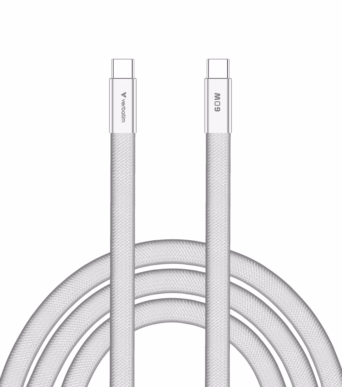 Cablu USB-C to USB-C Verbatim Sync & Charge SoftTouch 60W / 1.2 m