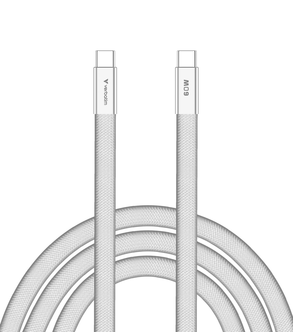 Cablu USB-C to USB-C Verbatim Sync & Charge SoftTouch 60W / 1.2 m photo 1
