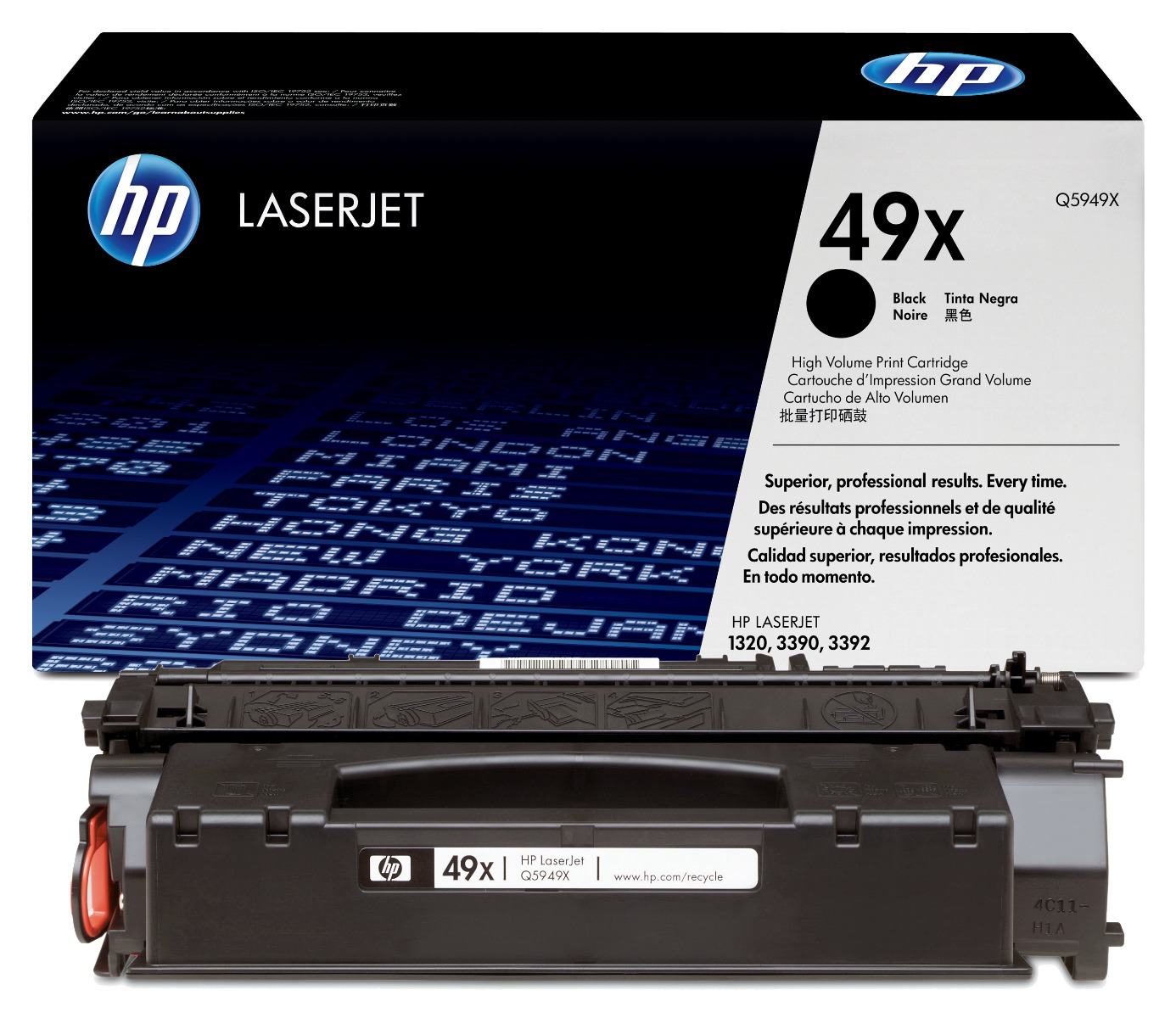 HP 49X (Q5949X) Black Cartridge for HP LaserJet 1160, 3392, 3390, 1320, 6000 p. photo 2