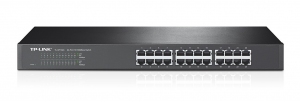 Коммутатор TP-LINK TL-SF1024 / 24 port / 100Mb / RJ45 / 1U 19-inch rack-mountable steel case thumbnav 1