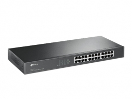 Коммутатор TP-LINK TL-SF1024 / 24 port / 100Mb / RJ45 / 1U 19-inch rack-mountable steel case thumbnav 2