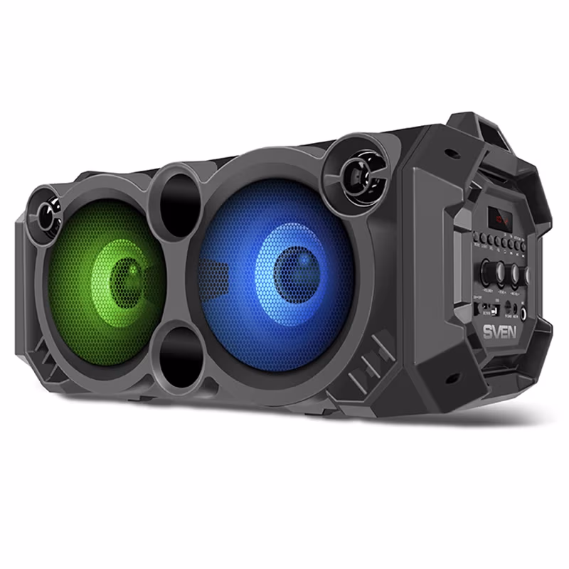 Boxa portabila SVEN PS-550 Black / 36W / Bluetooth / FM tuner / USB / microSD