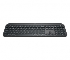 Logitech Wireless MX Keys Advanced Illuminated Keyboard, Logitech Unifying 2.4GHz wireless technology, Bluetooth Low Energy, Rechargeable with USB type C, RUS, Graphite thumbnav 3