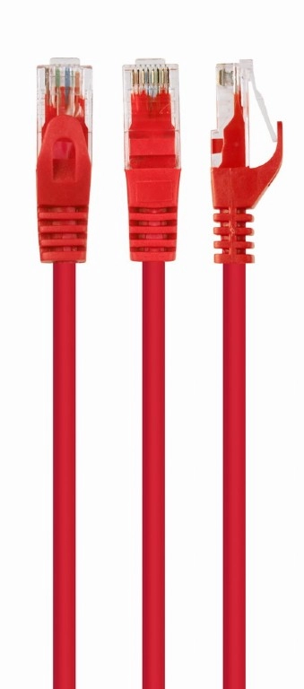 UTP Cat6 Patch cord, 0.25 m, Red