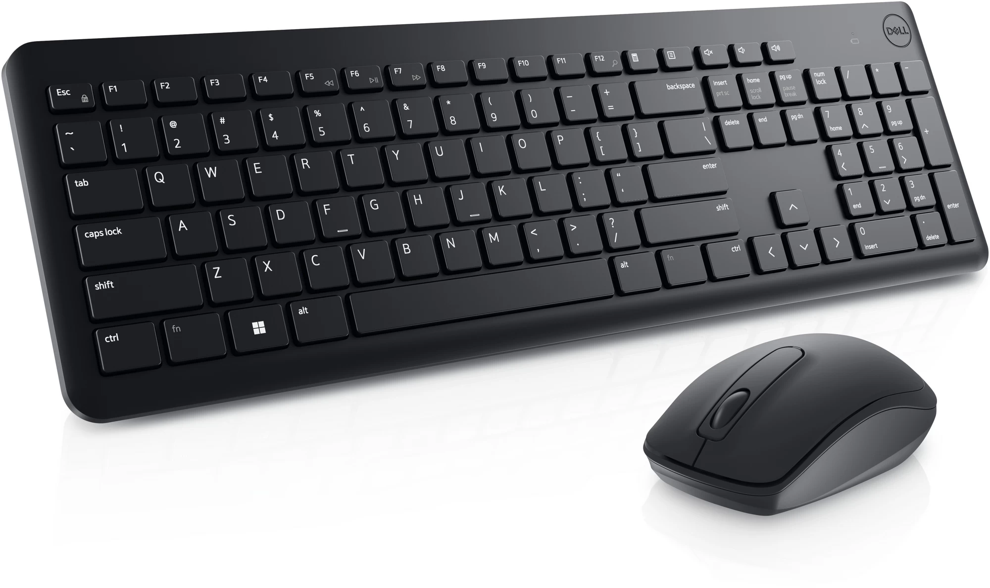 Беспроводная Клавиатура с мышкой Dell KM3322W / Black