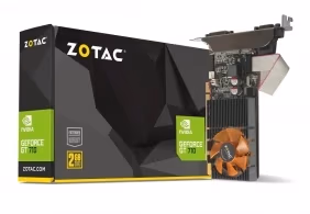 Видеокарта ZOTAC GeForce GT710 / 2GB / GDDR3 / 64Bit