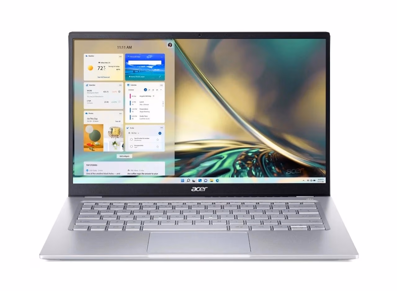 Laptop 14.0” ACER Swift Go 14 (NX.KG3EU.005) / AMD Ryzen 5 / 16GB / 512GB SSD / Pure Silver 