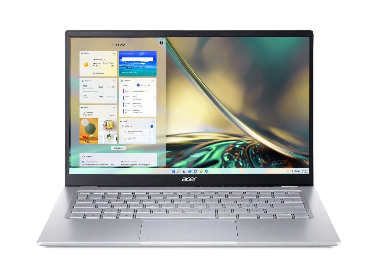 Ноутбук 14.0” ACER Swift Go 14 (NX.KG3EU.005) / AMD Ryzen 5 / 16GB / 512GB SSD / Pure Silver photo 1