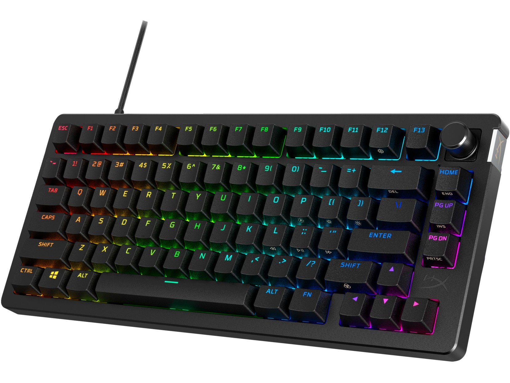 Клавиатура HYPERX Alloy Rise 75 RGB, HyperX Linear switches, [7G7A4AA#ACB] photo 3