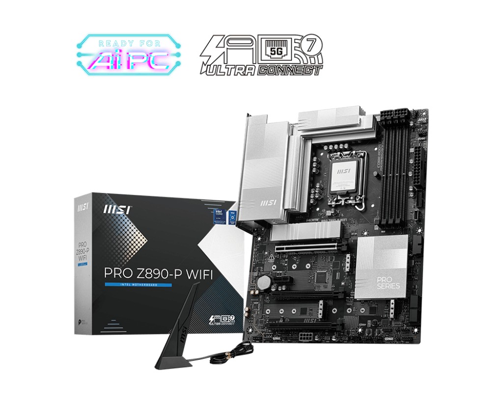 Материнская плата MSI PRO Z890-P WIFI/ 1851/ Z890/ DDR5 / ATX photo 1