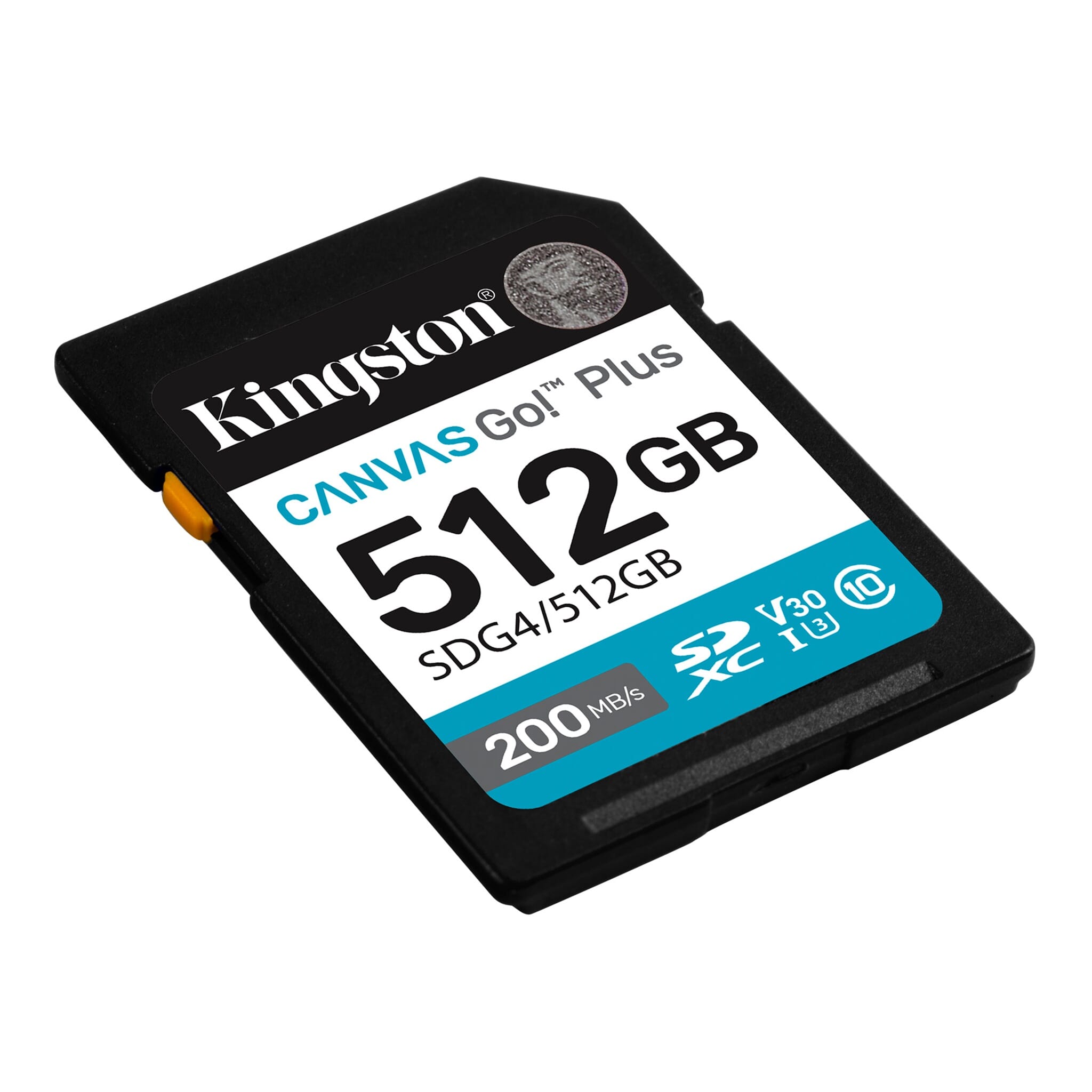 Card de memorie SD 512GB Kingston Canvas Go! Plus G4, 200/160MB/s photo 2