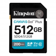 Card de memorie SD 512GB Kingston Canvas Go! Plus G4, 200/160MB/s thumbnav 1