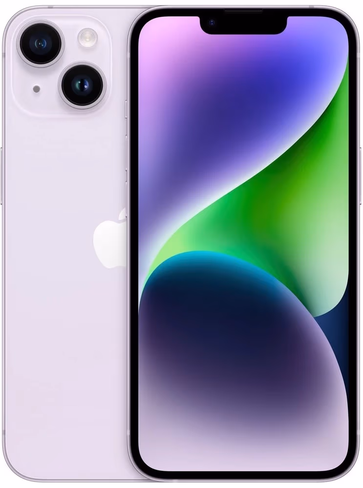 Smartphone iPhone 14 256 GB Purple (Refurbrished) Clasa A 