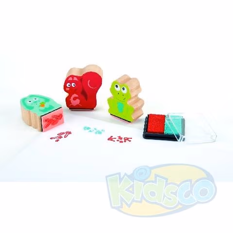 Hape E1060A Pawprint Ink Stamps