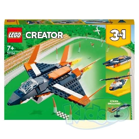 Lego Creator 31126 Supersonic Jet