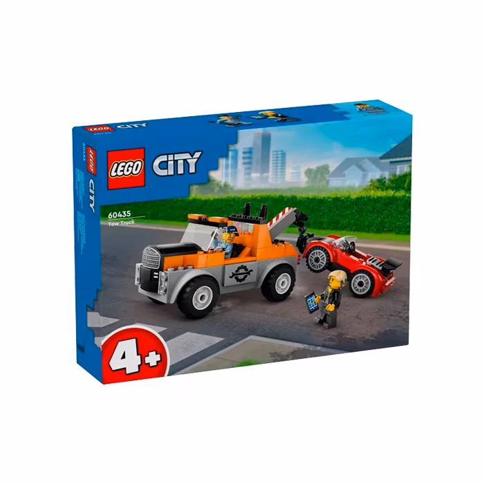 Lego City Эвакуатор и ремонт спортивных автомобилей 60435