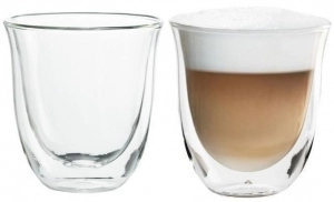 Set de pahare pentru cafea Delonghi DLSC311, p/u cappucino 190 ml