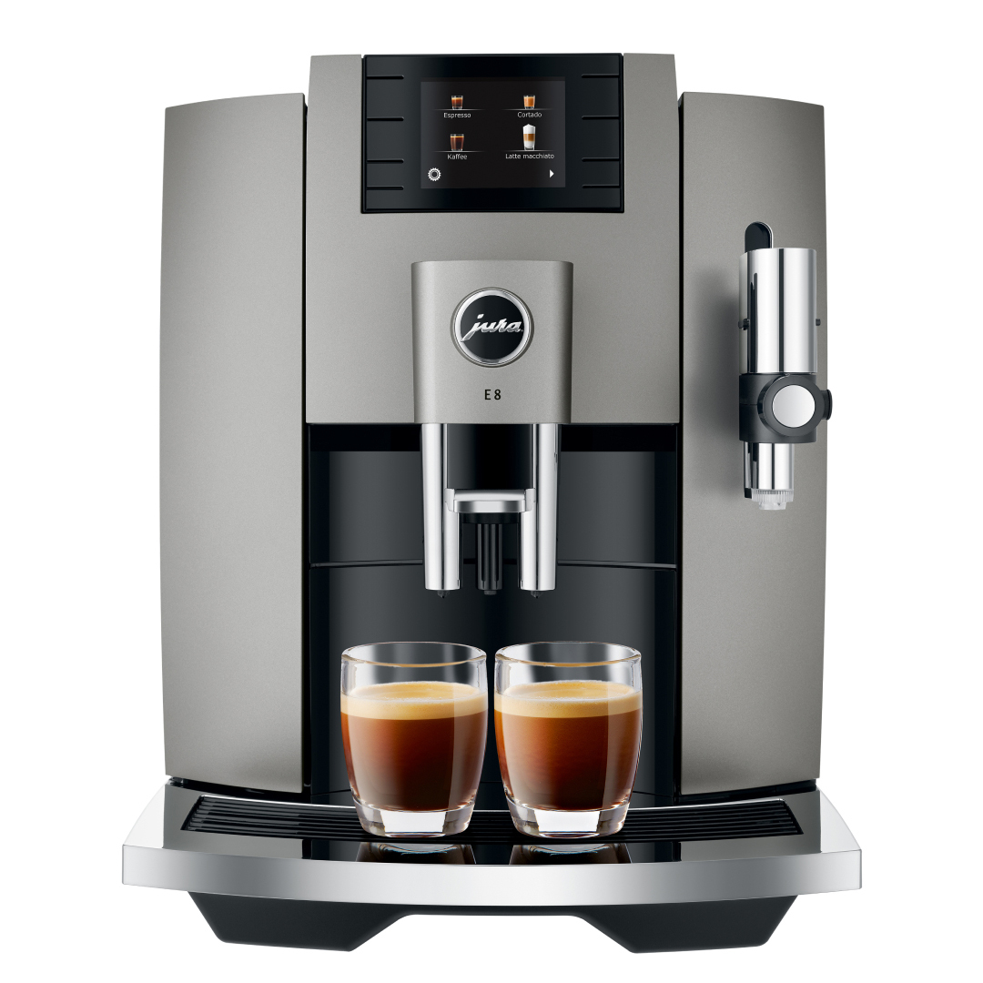 Кофемашина Эспрессо Jura E8 Professional Aroma Dark Inox, 15364 / 15 бар / Эспрессо  photo 1