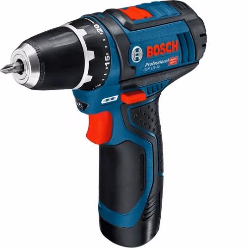Аккумуляторная дрель-шуруповерт Bosch GSR 12V-15, 0601868122