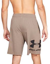 Шорты мужские Under Armour SPORTSTYLE COTTON GRAPHIC SHORT LG Коричневый photo 3